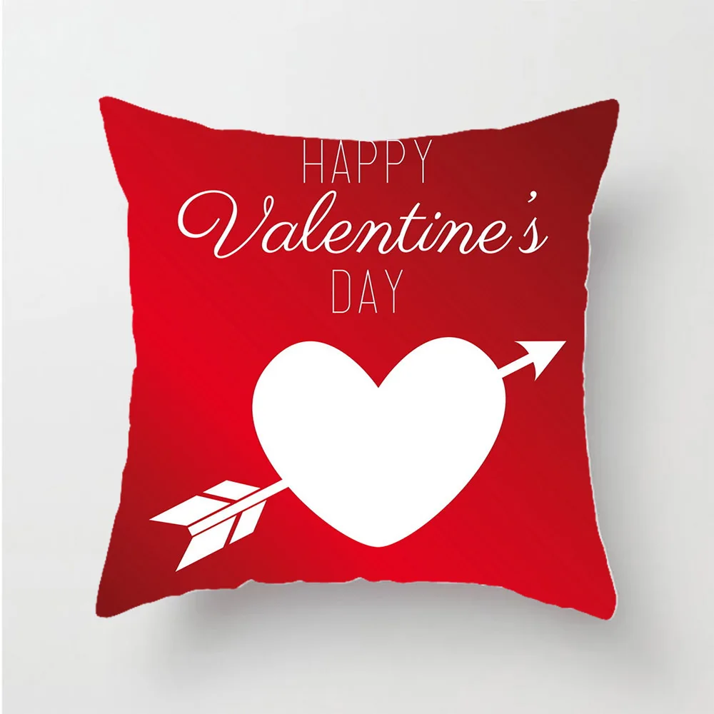 

Custom Combination Love Letter Cushion Covers Letter Printed Pillow Cover Sofa Decorative Pillow Valentine's Day Pillowcase