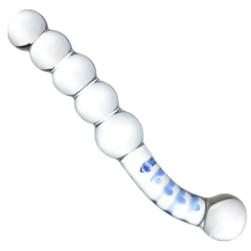 Стеклянные фаллоимитаторы Анальная пробка стимуляция ануса массаж эротические