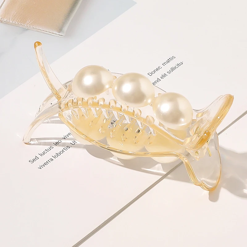 Корейские радужные заколки для волос большие крабы конского хвоста зажимы