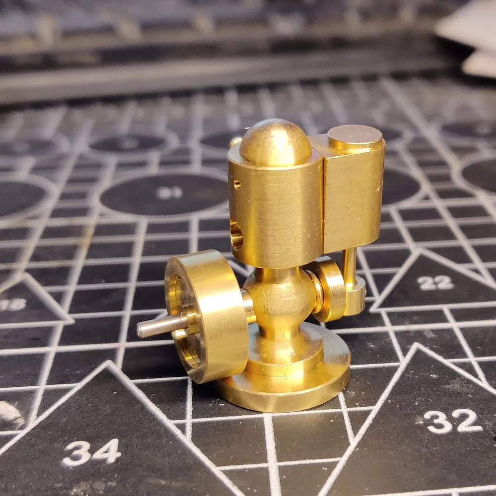 Одноцилиндровый модель с паровым двигателем DIY | Игрушки и хобби