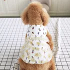 Летняя одежда для собак, юбка для маленьких собак, платья для домашних питомцев, одежда для кошек, платья для собак, юбки, костюм чихуахуа, жилет для домашних животных, рубашка