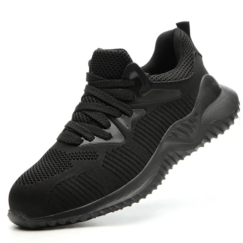 

Рабочая обувь со стальным носком в европейском стиле; Обувь со стальным носком; Безопасные Нескользящие мужские ботинки; Рабочая обувь с за...