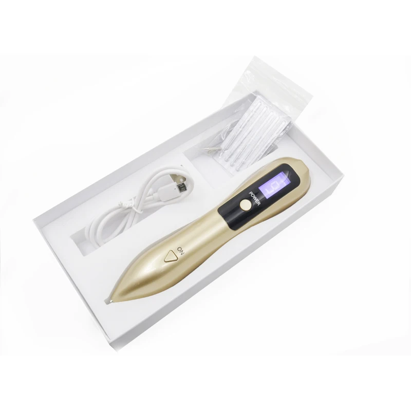 9 Level Spot Mole Removal Pen LED Plasma freckle Skin Tighenting Remover Wart Tag Tattoo Device | Красота и здоровье