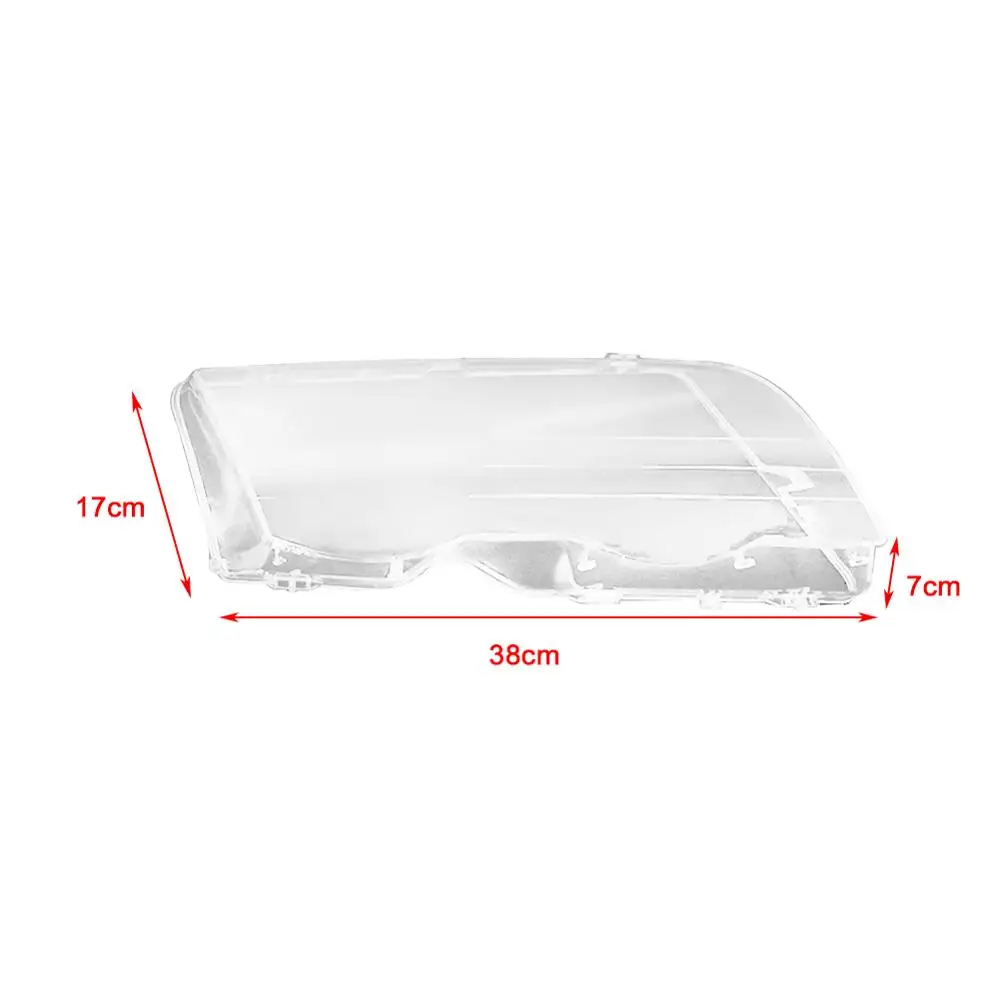 Прозрачная стеклянная крышка для автомобильных фар 2 шт. 4 двери левая и правая