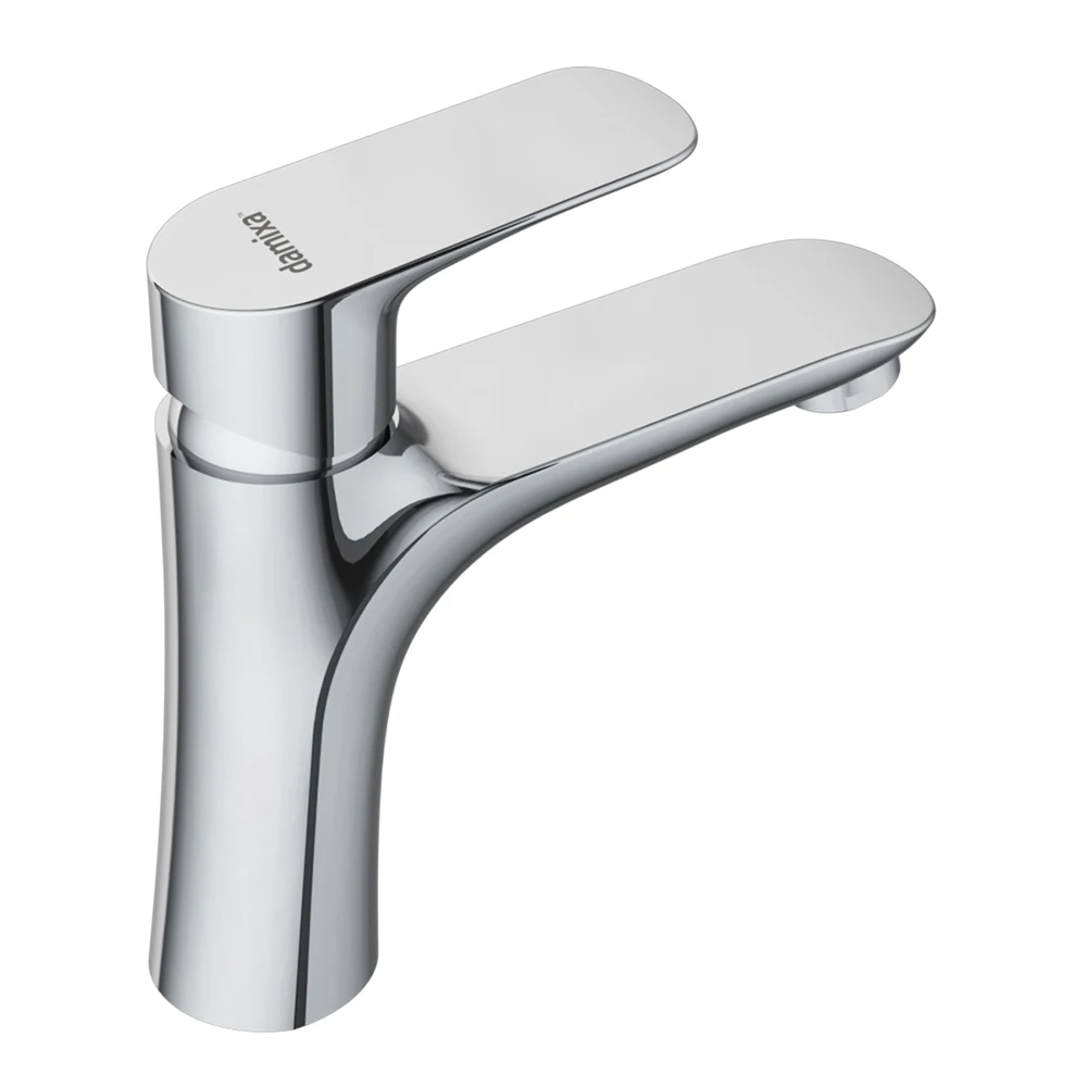 Washbasin mixer without d/c Red Blue by Damixa Palace Grand 460210000 plumbing water tap mixing hot cold Fixture Home Improvement |
