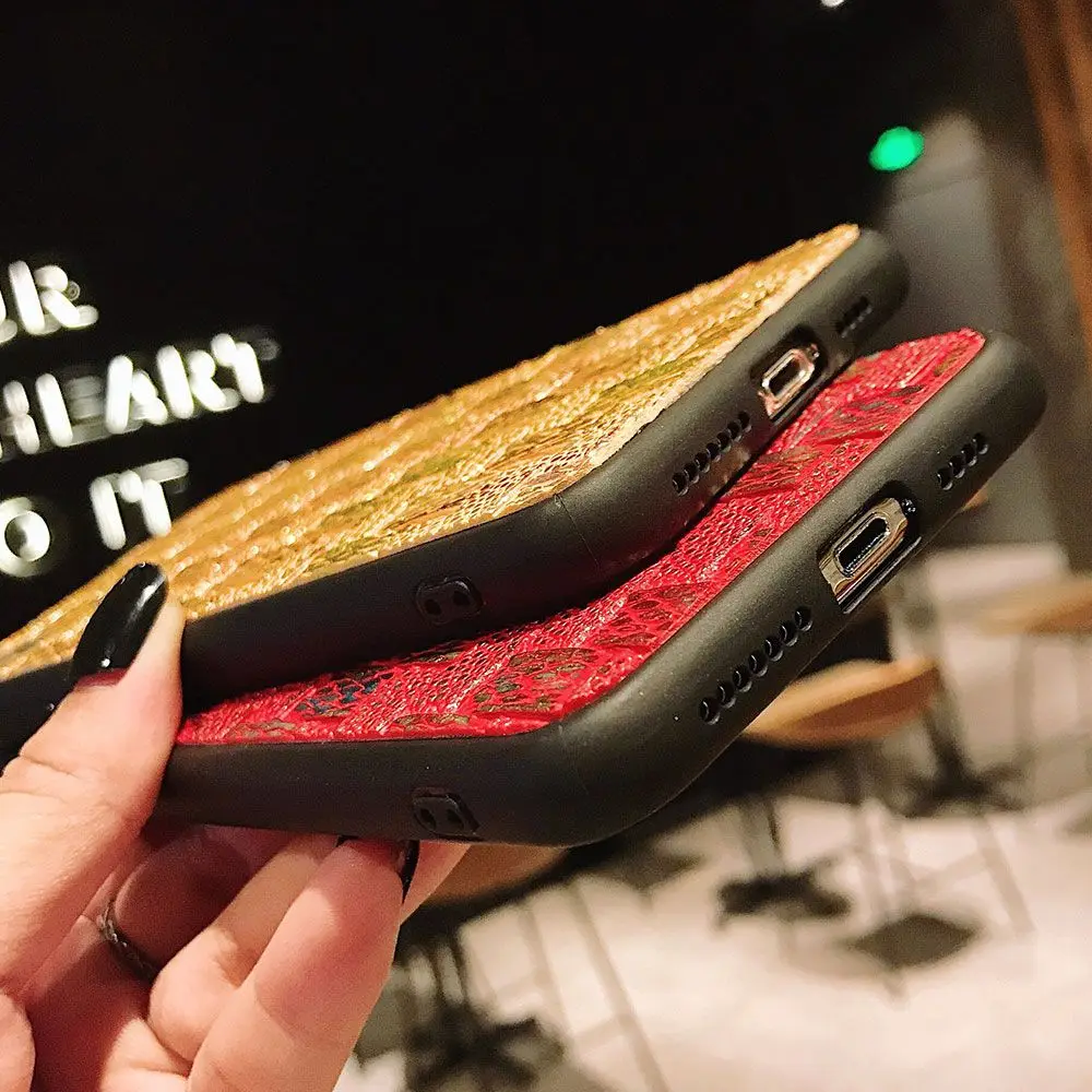 KISSCASE Плетеный мягкий телефон чехол для iPhone 7 XR XS Max X Для huawei P20 Lite сетка Ткачество
