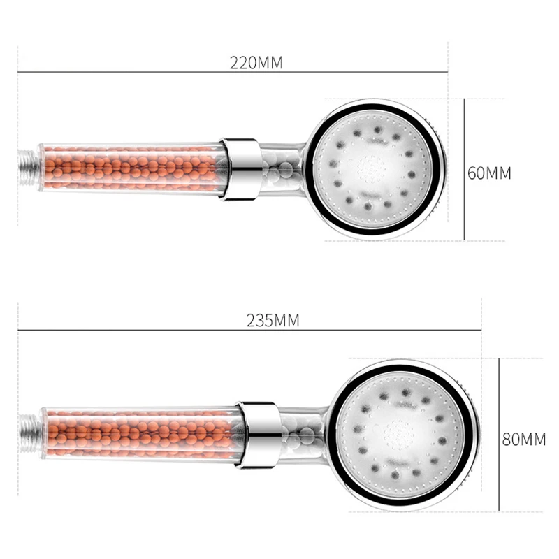 

LED Light Shower Head Temperature Control Shower Nozzle Color Light Therapy Anion Bath Shower Head LED Night Lights Bath Nozzles