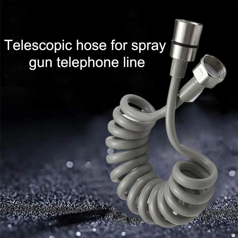 Телескопический шланг для телефонной линии душевой пружина гибкая