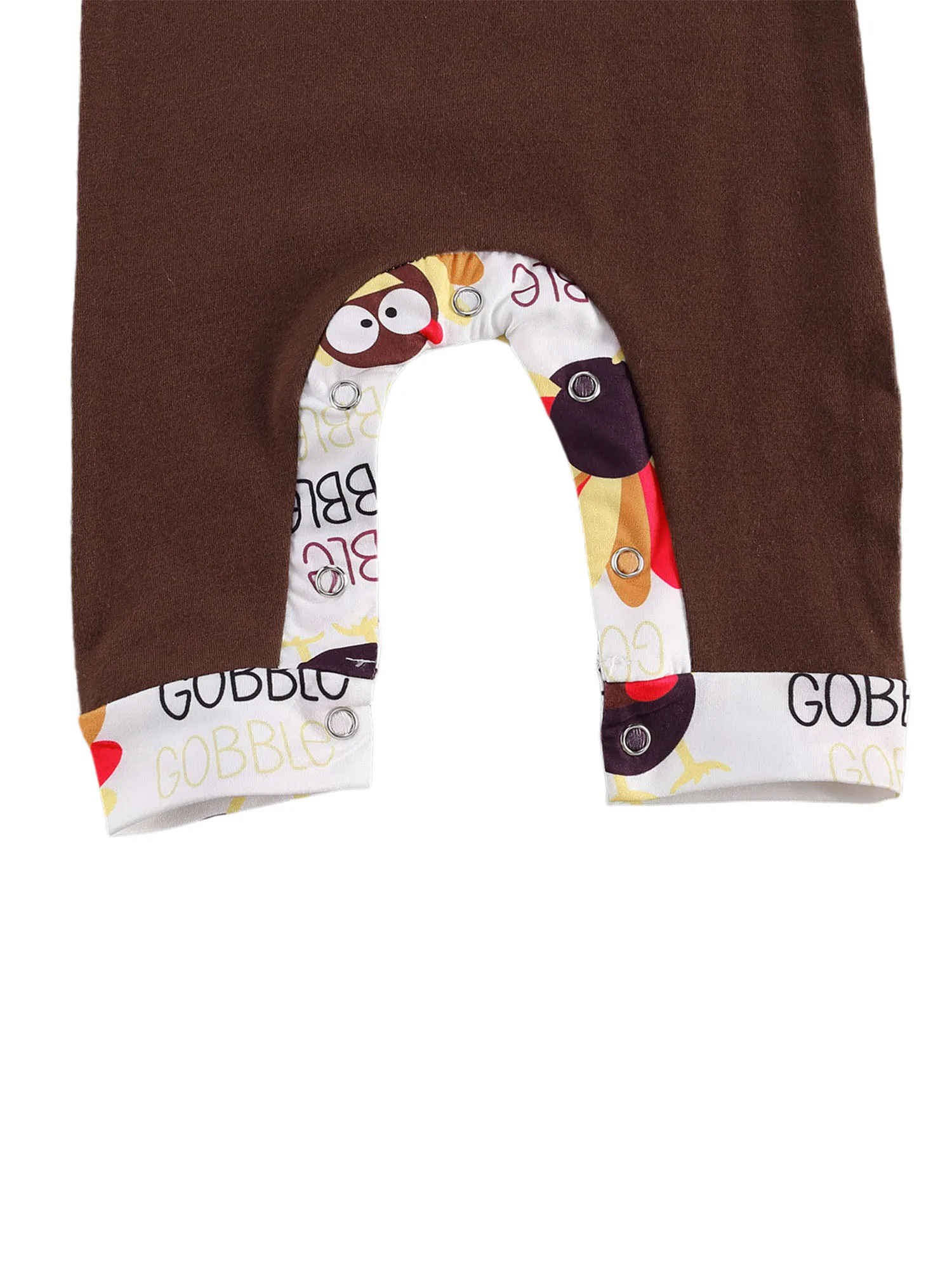 

2020 New Fashion Infant Babys Long Sleeve Jumpsuit Autumn Fashion Turkey and Letter Hooded One Piece Long Pants ropa de bebe