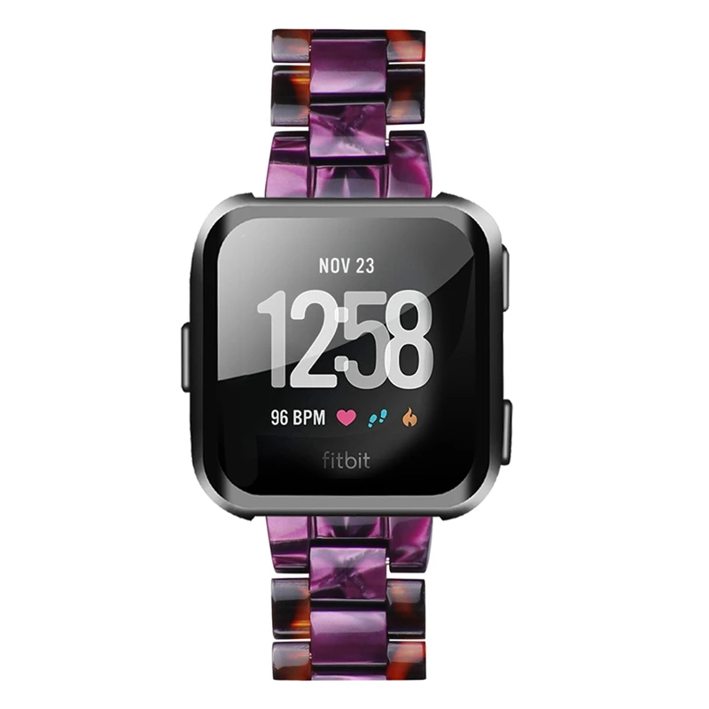 

Resin Strap for Fitbit Versa Fitbit Versa 2 Smart Watch Band for Versa 2 Wristband Adjustable Easy Install Strap