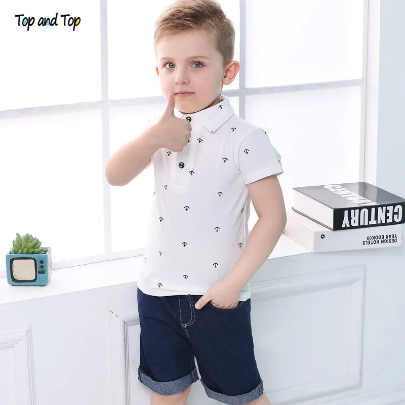 2 шт. хлопковая футболка с коротким рукавом и джинсовые шорты