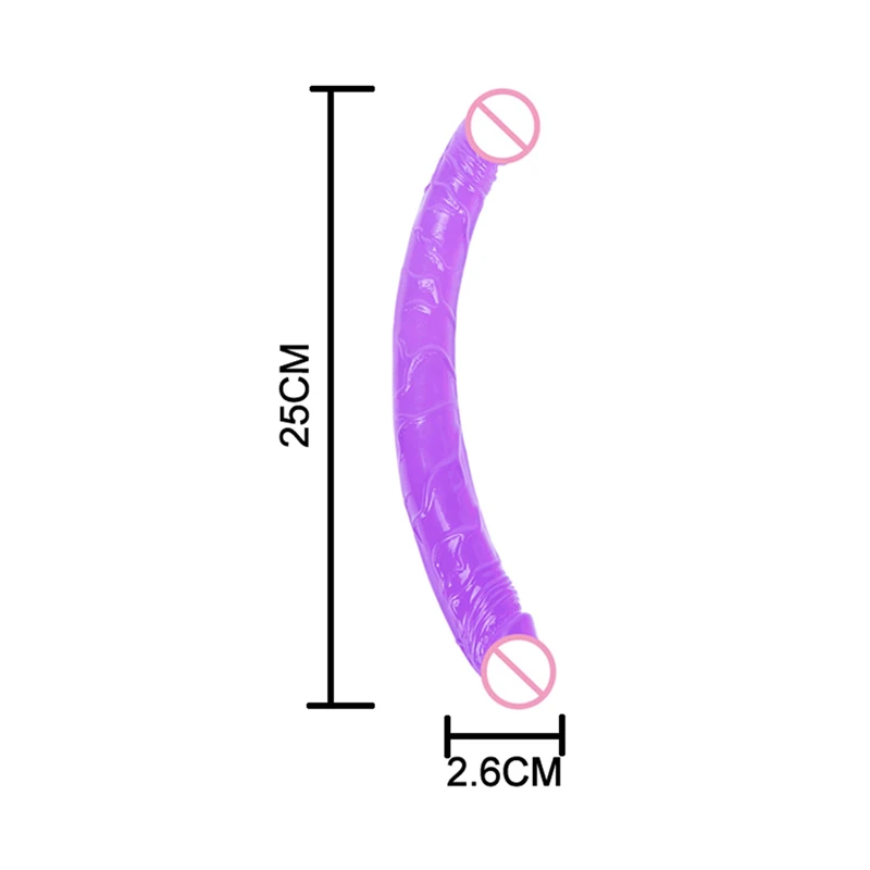 U-образный двойной фаллоимитатор реалистичный с мужчиной интимные игрушки для