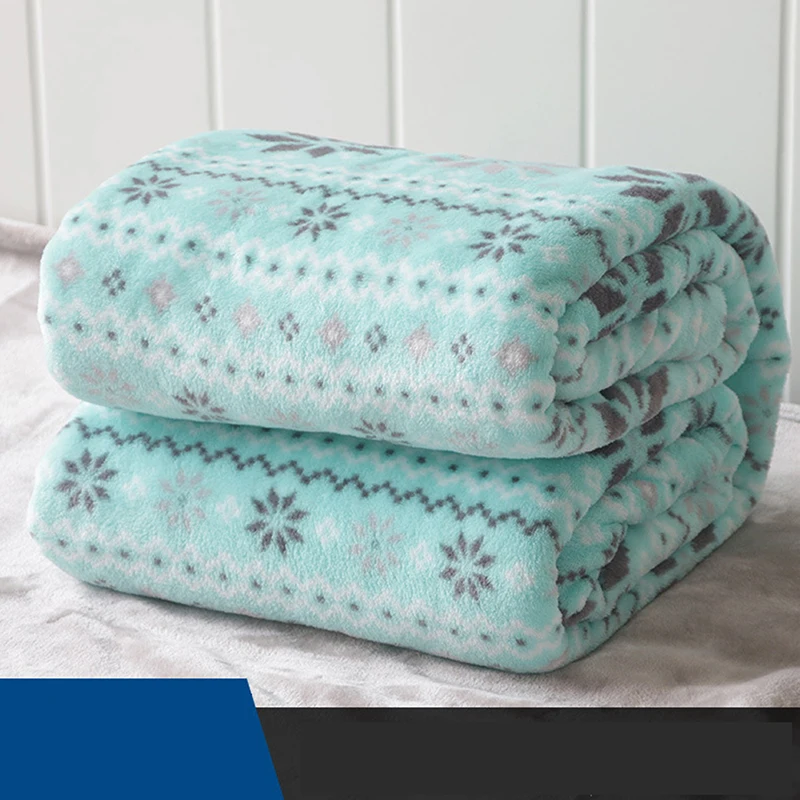 Мягкие теплые коралловые флисовые фланелевые одеяла для кроватей из