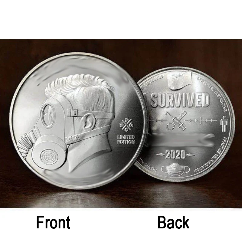 2020 пережила Забавный сувенир золотая монета коллекционная старая коллекция