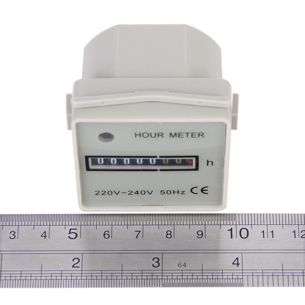 

Meter Hours Hour Meter Square Digital Indicator 220-240Vac-Gauge