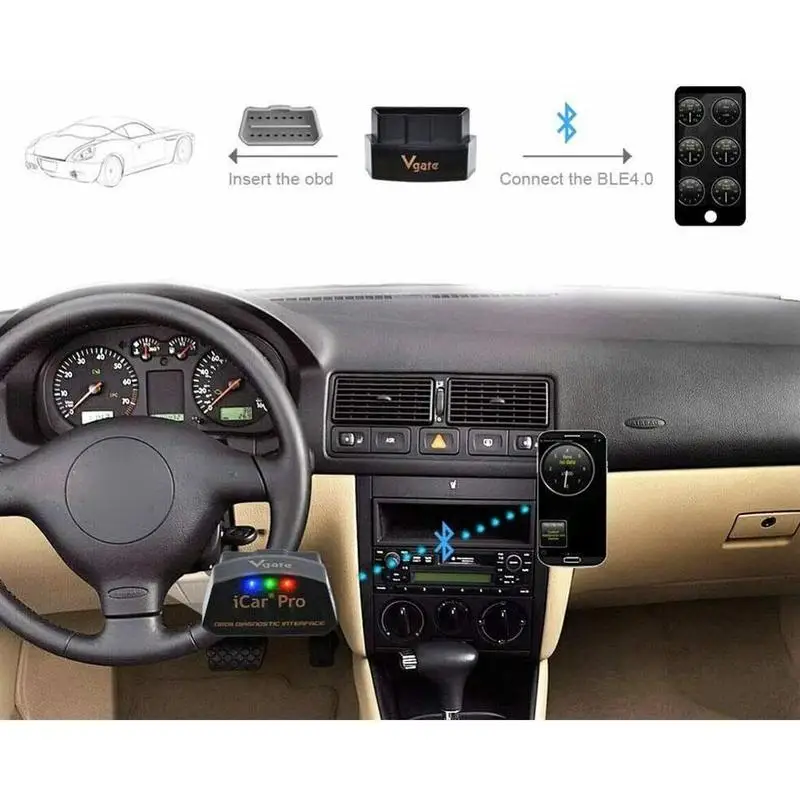 

Original for bluetooth 4.0 wifi scanner elm 327 for android For ios car auto diagnostic tool