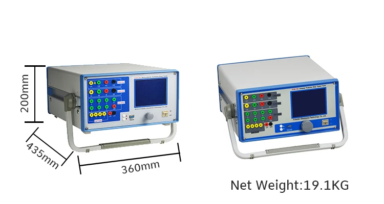 

Electric Testing Equipment Microcomputer Control Secondary Injection Relay Tester for Protection Relay Testing System