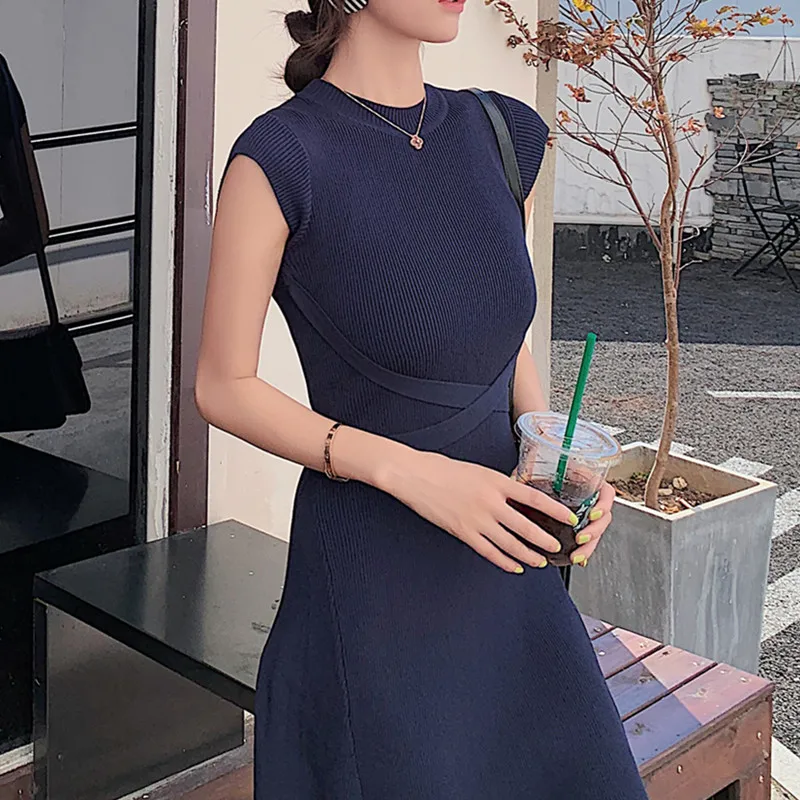 Новинка 2020 женское облегающее трикотажное длинное платье футляр с разрезом и