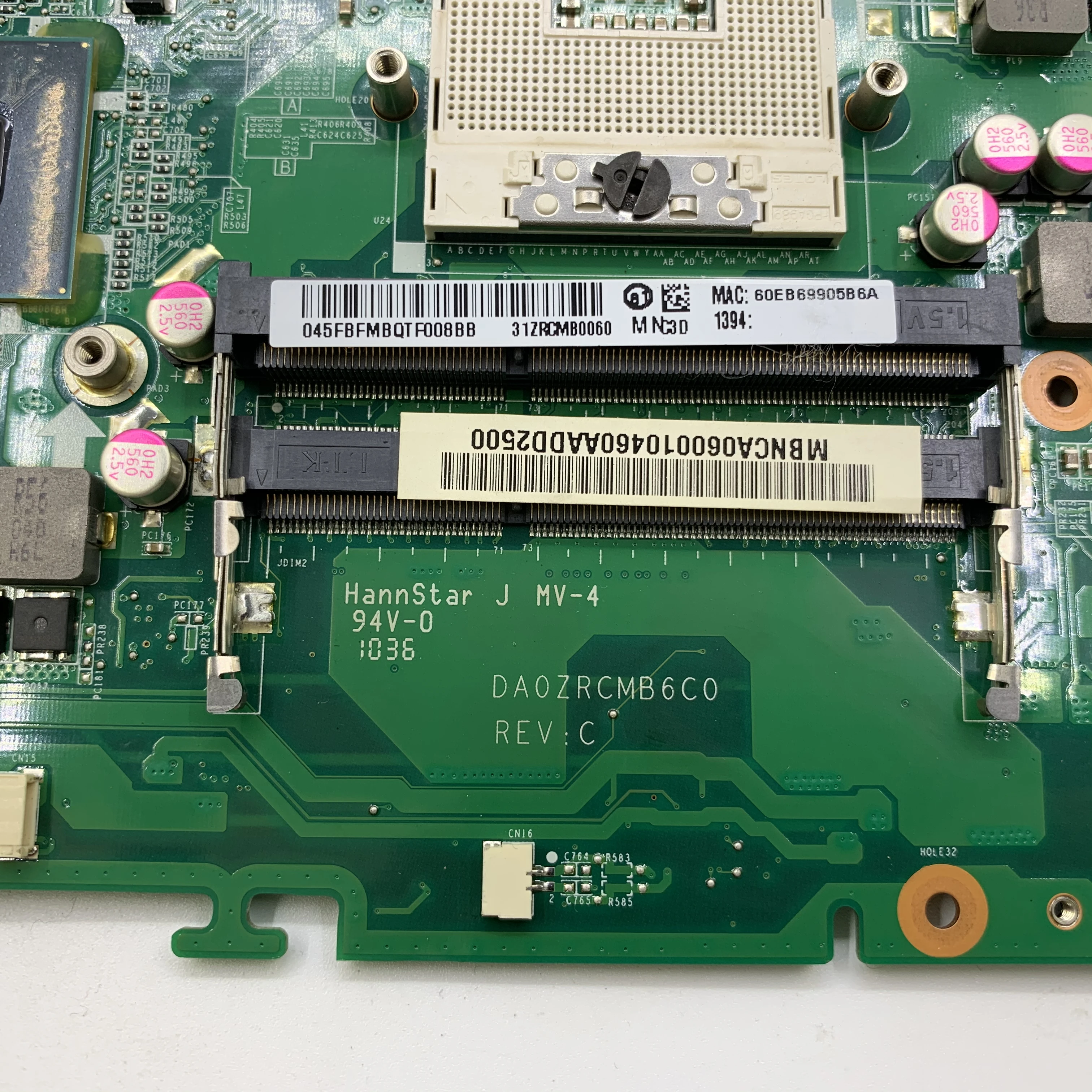 

KEFU DA0ZRCMB6C1 Mainboard FOR ACER E732 E732Z Laptop Motherboard MB.NCA06.001 MBNCA06001 DA0ZRCMB6C1 HM55 DDR3 Tested ORIGINAL