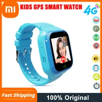 xiaomi lt36 4g kids smart watch tracker phone waterproof real time location camera video call sos lbs wifi sim card network gift