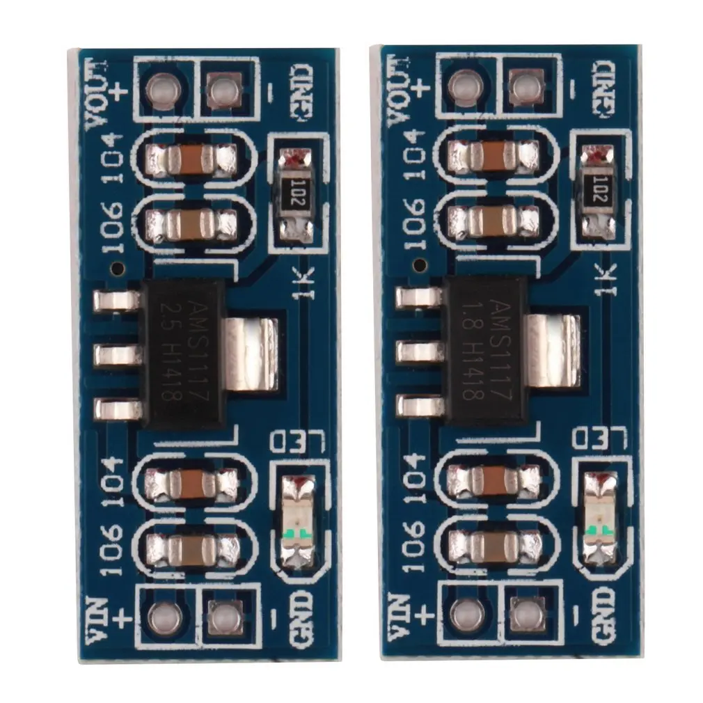 AC/DC адаптеры AMS1117-2.5V DC/DC понижающий регулятор напряжения адаптер Блок питания Топ