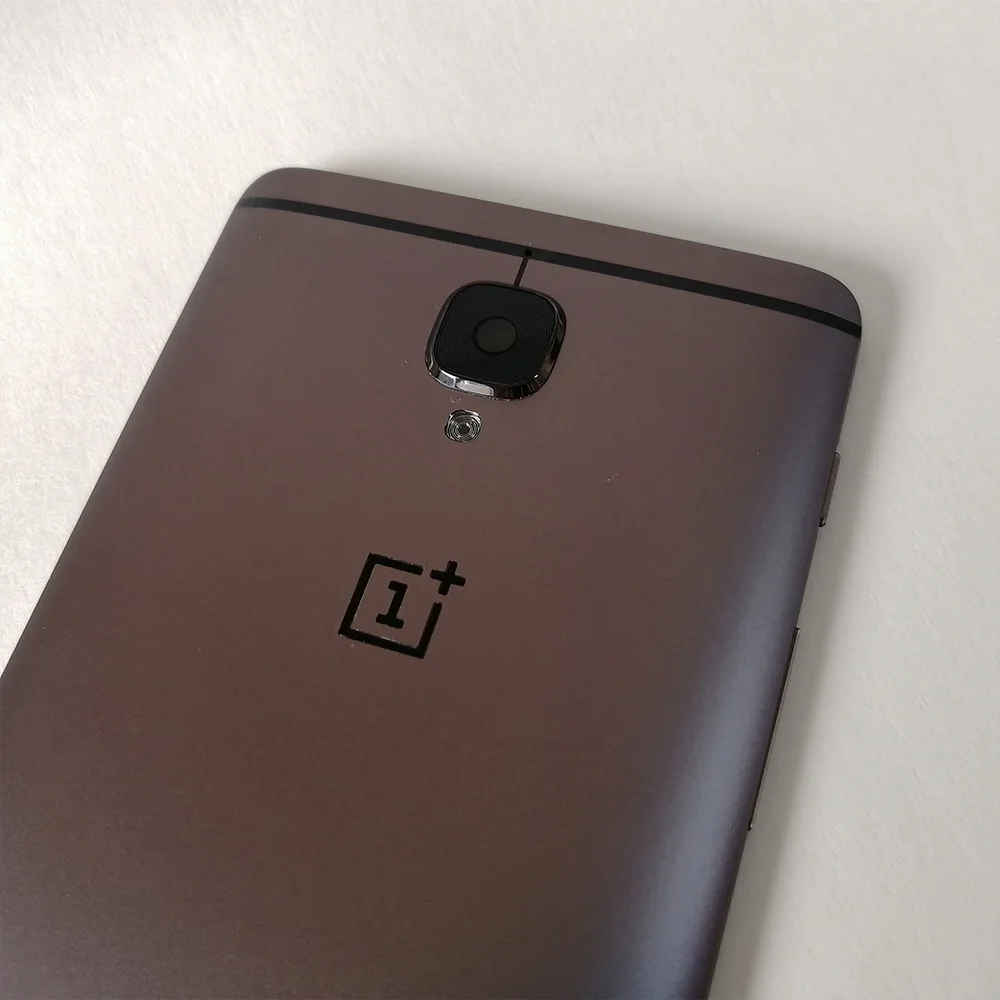 100% Оригинальный ONEPLUS 3 3T металлический чехол на заднюю крышку запасная задняя