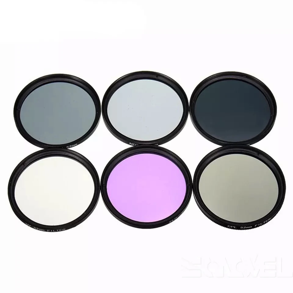 77 мм UV CPL FLD ND 2 4 8 Комплект фильтров бленда объектива Крышка для Canon EF S 10 22 18 135