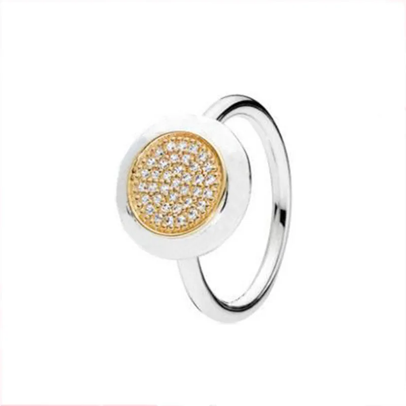 

Authentic 925 Sterling Silver Pan Ring New Fashion Versatile Classic Elegant Round Ring For Women Wedding Party Fashion Jewelry