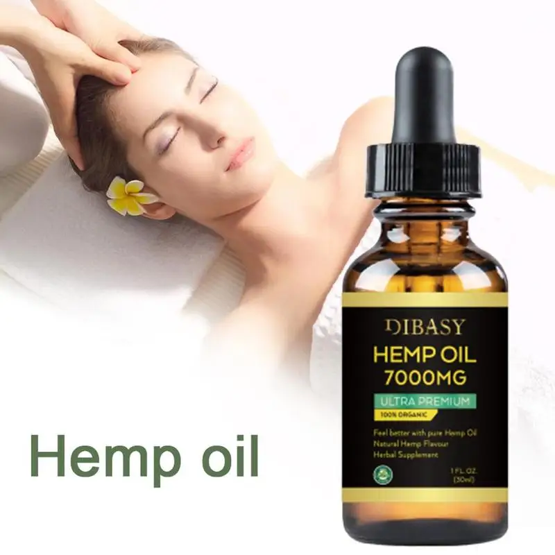 

7000mg Hemp Seed Oil Bio-active Drop 100% CBD Organic Seed Extract For Pain reduce Sleep Relief Best Hemp Anxiety G1A3