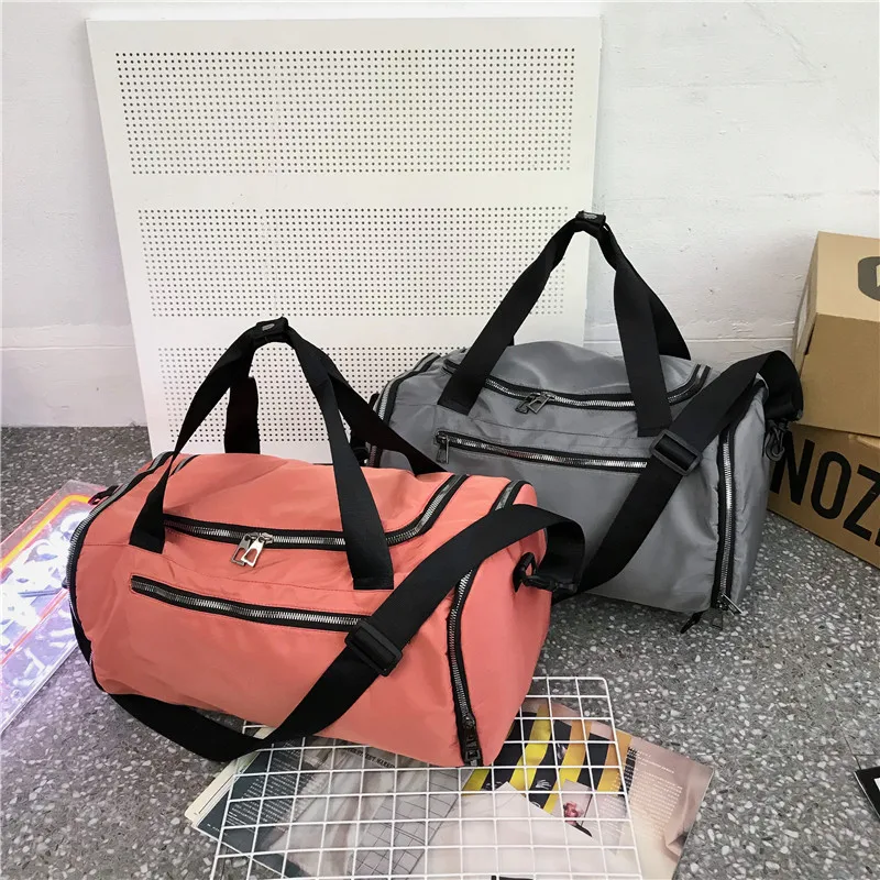 Quality Travel Bag black Nylon Couple Travel Bags Hand Luggage For Men And Women Fashion Bag WaterProof Handbags