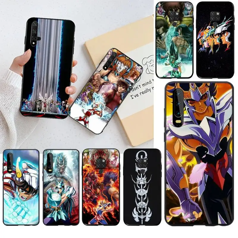 NBDRUICAI Saint Seiya Shiryu аниме мультфильм оболочка чехол для телефона Huawei P30 P20 lite Mate 20 Pro P