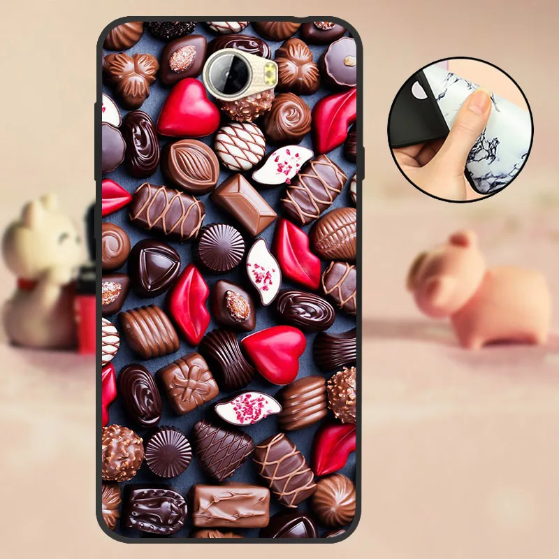 T720 Для huawei Y5 II чехол для huawei Y5 2 Y5II CUN-L21 CUN-U29 задняя крышка Y6 II Компактный Мягкий ТПУ силиконовый чехол для Honor 5A LYO-L21 черный - Цвет: T720