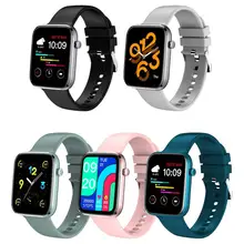 Z15 Smart Watch Waterproof 1.7in HD Screen TPU Heart Rate Blood Pressure Fitness Tracker for Fitness Intelligent Wearable Device