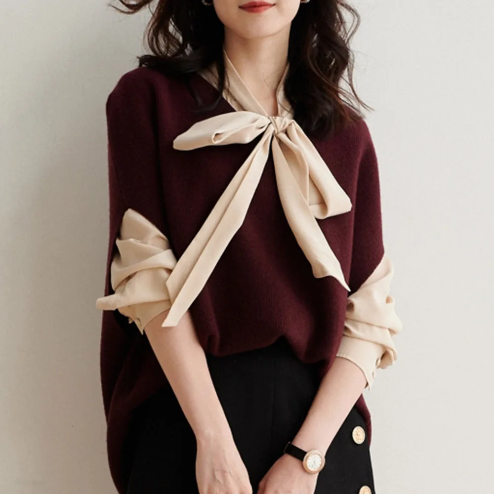 

Winter Oversized Knitted Vest Women Solid V Neck Elegant Office Ladies Clothes Korean Autumn Female Casual Sleeveless Sweater