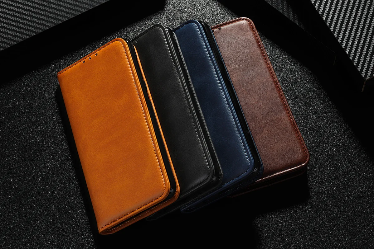 

Phone Case for Samsung Galaxy A9 2018 Case Cover Cowhide PU Leather Magnetic Card Slot Flip Book Cover for Samsung A9 2018 A9s