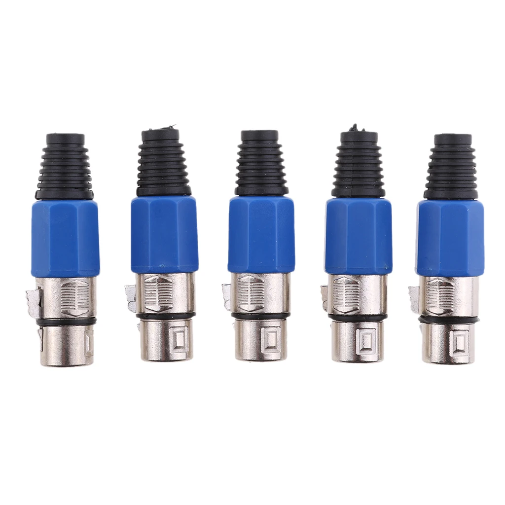 

5 шт., коннекторы XLR для микрофона