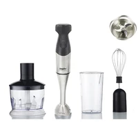 3 in 1 hand blender electric food mixer 500w four blade ice crushing kitchen vegetable meat grinder 500ml chopper whisk sonifer
