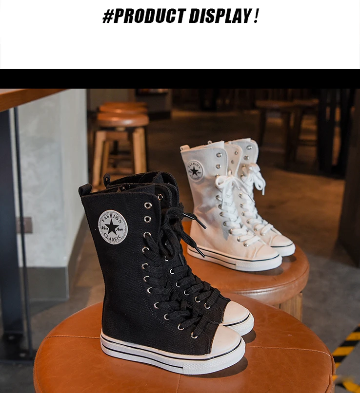 Bakkotie Kids Autumn Fashion Boots Baby Girls New White Sports High Boots Children Breathable Non-slip Black Casual Shoes