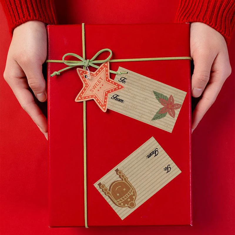 8/30/33/36 шт. Рождественский подарок герметичная наклейка рождественские