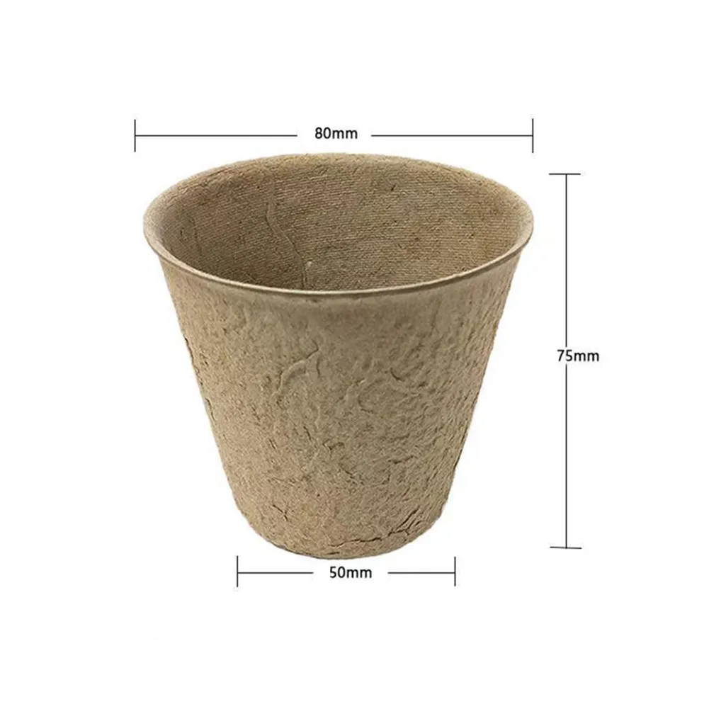 

Plant Nursery Cup Safe Tray With Tags 10Set Biodegradable Eco-friendly