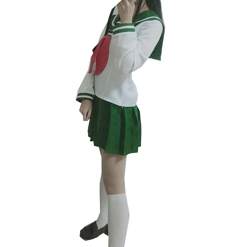 2020 Anime Cosplay Costume Inuyasha Higurashi Kagome Girl School ...