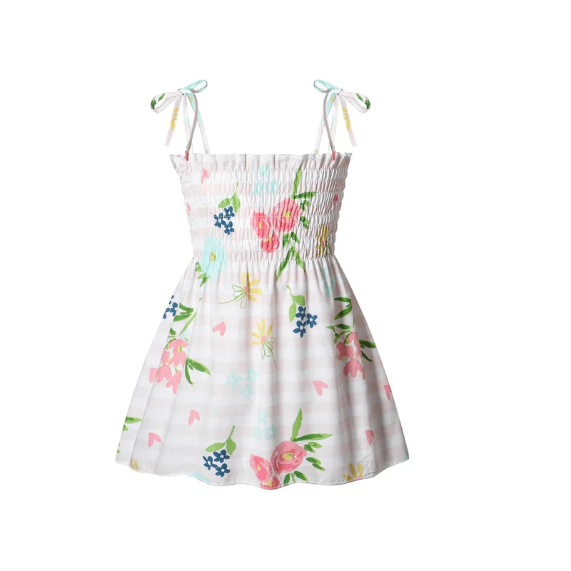 2020 pelfish/летние платья для девочек детская одежда Детское платье без рукавов с