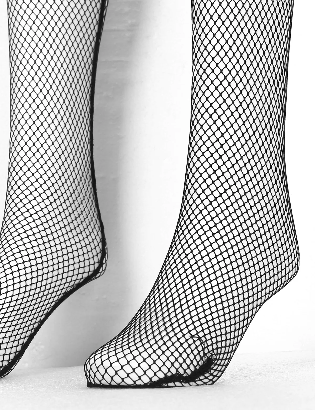 

Sexy Women Mesh Hollow out Fishnet Socks Thigh High Stockings Stitching Leather Zipper Elastic Stocking Beauty Leg Stovepipe