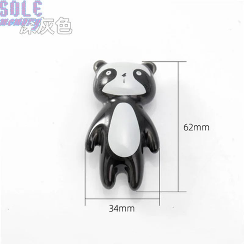 10 шт. ручки для дверей из керамики с рисунком панды совы выдвижной ящик шкафа