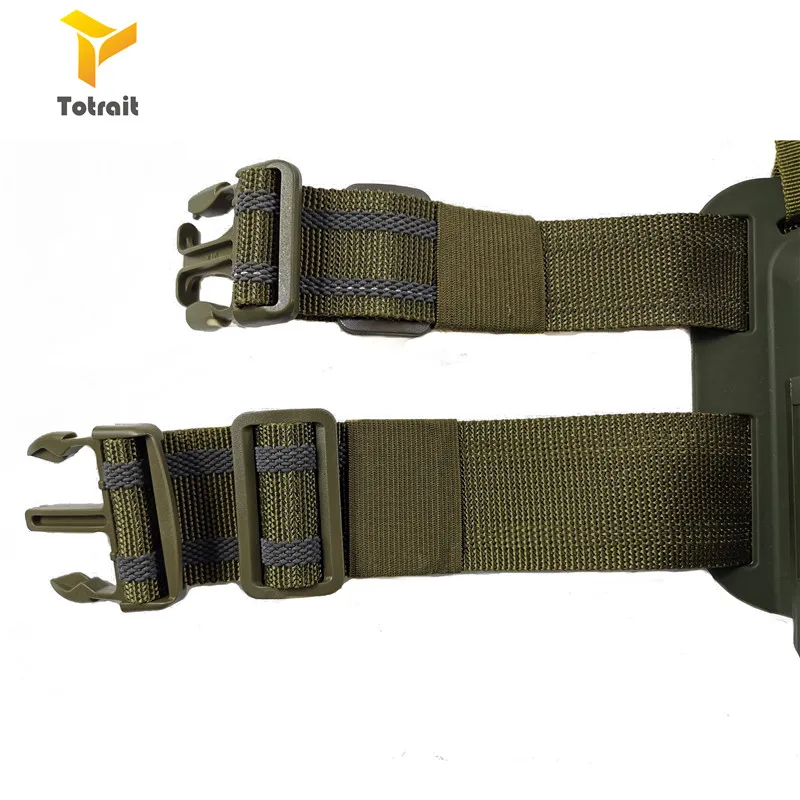 Totrait Tactical Quick Drop HK USP Compact Leg Gun Holster Army Military Shooting black/green/sand | Спорт и развлечения