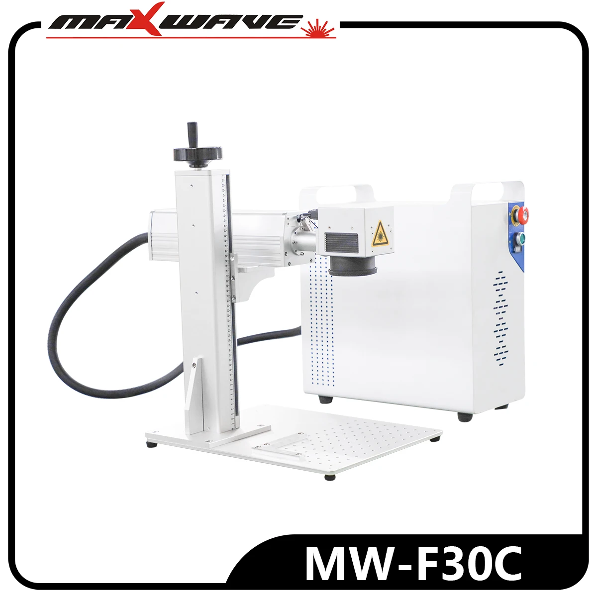 

20W/30W/50W Optical FiberLaser Marking Machine Ring Bracelet Keyboard Logo Color Printed Laser Marking Application