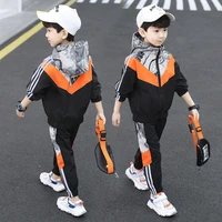 reflective spring autumn girls clothing suits%c2%a0coat pants 2pcsset pullover kids teenager outwear sport beach school high qualit