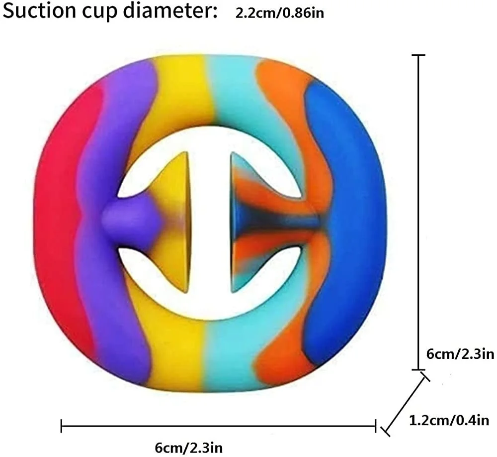 

Simple Snapper Sensory Fidget Snap Hand Grip Toy Relief Stress Relieve Anti-anxiety Silicone Toy Fidget Sensory Toy Brinquedos