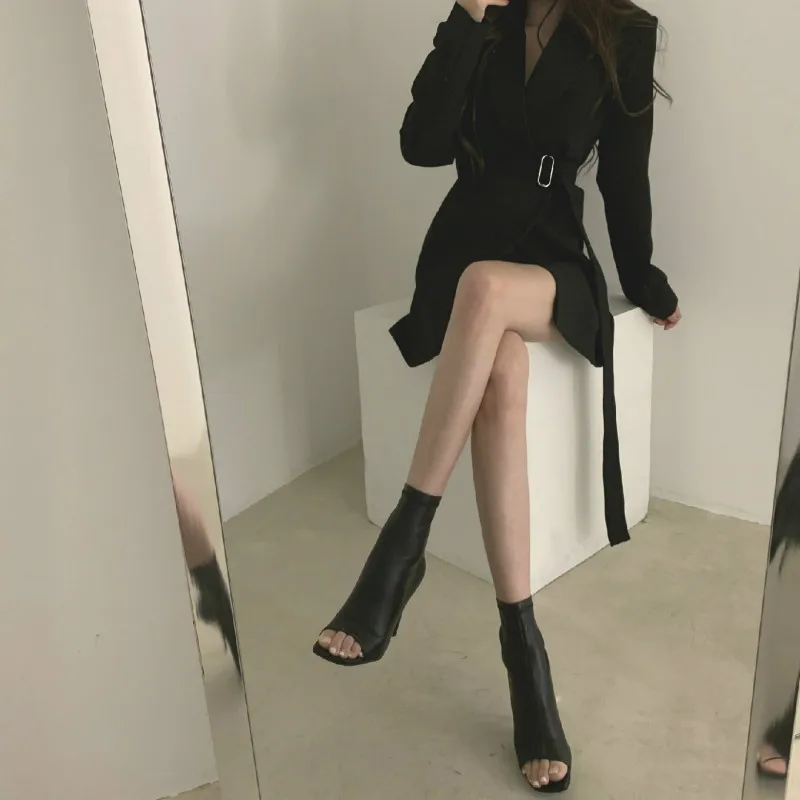 Женский офисный костюм весна-Зима 2020 модная Свободная куртка с длинными рукавами