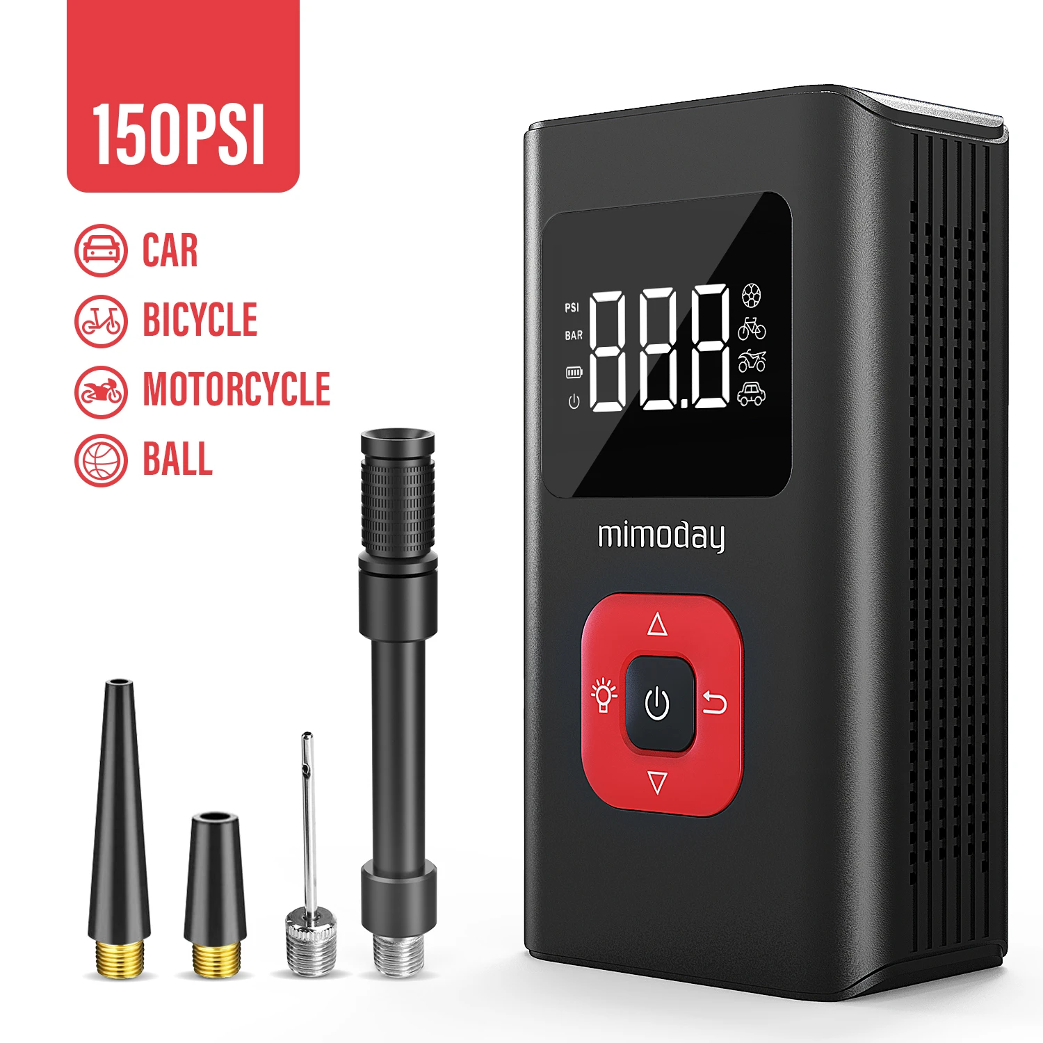 Precio Mini Bomba De Aire Eléctrica De Alta Presión Para Ciclismo, Inflador Inteligente Para Bicicleta De Montaña, Pie De Bola, Neumático De Coche, 4,8